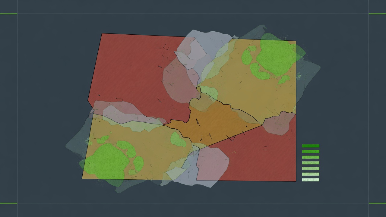 Confidence maps and mineral segmentation at contact zones