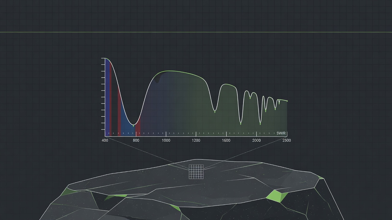 Hyperspectral sensor spectral curve concept