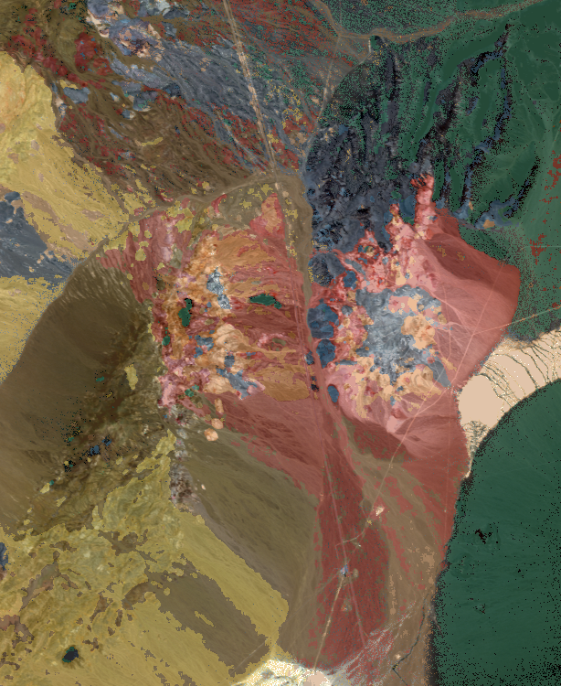 Class mask on true-color